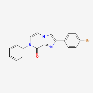 2-(4-bromophenyl)-7-phenylimidazo[1,2-a]pyrazin-8(7H)-one