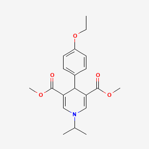 Dimethyl 4-(4-ethoxyphenyl)-1-(propan-2-yl)-1,4-dihydropyridine-3,5-dicarboxylate