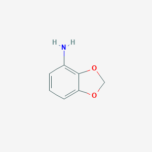 molecular formula C7H7NO2 B112058 1,3-苯并二氧杂环-4-胺 CAS No. 1668-84-4
