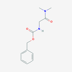 molecular formula C12H16N2O3 B112060 苄基 N-[(二甲基氨基羰基)甲基]氨基甲酸酯 CAS No. 167303-60-8