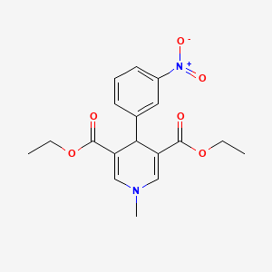 Diethyl 1-methyl-4-(3-nitrophenyl)-1,4-dihydropyridine-3,5-dicarboxylate