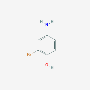 molecular formula C6H6BrNO B112063 4-氨基-2-溴苯酚 CAS No. 16750-67-7