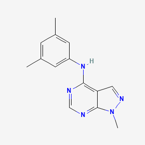 N-(3,5-dimethylphenyl)-1-methyl-1H-pyrazolo[3,4-d]pyrimidin-4-amine