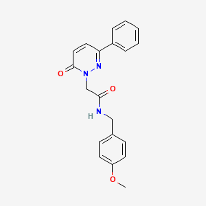 N-(4-methoxybenzyl)-2-(6-oxo-3-phenylpyridazin-1(6H)-yl)acetamide