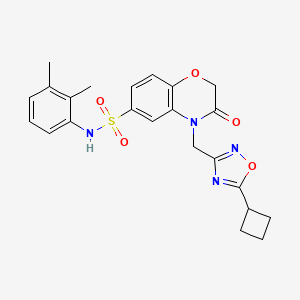 molecular formula C23H24N4O5S B11206876 Beclin1-ATG14L interaction inhibitor 1 