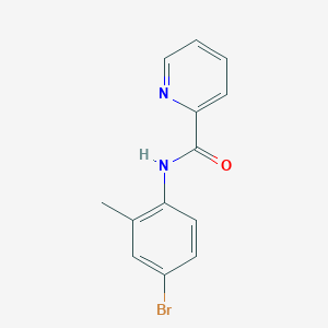 N-(4-bromo-2-methylphenyl)pyridine-2-carboxamide