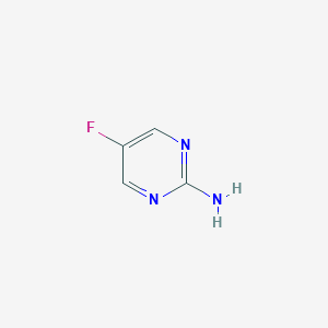 molecular formula C4H4FN3 B112070 5-氟嘧啶-2-胺 CAS No. 1683-85-8