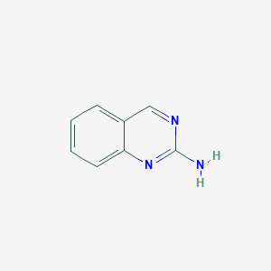 molecular formula C8H7N3 B112073 2-氨基喹唑啉 CAS No. 1687-51-0