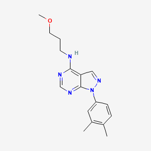 1-(3,4-dimethylphenyl)-N-(3-methoxypropyl)-1H-pyrazolo[3,4-d]pyrimidin-4-amine