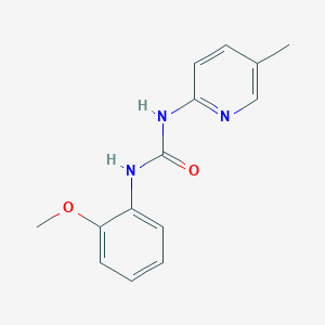 1-(2-Methoxyphenyl)-3-(5-methylpyridin-2-yl)urea