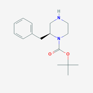 molecular formula C16H24N2O2 B112077 (S)-1-Boc-2-苄基哌嗪 CAS No. 169447-86-3