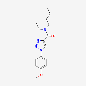 N-butyl-N-ethyl-1-(4-methoxyphenyl)-1H-1,2,3-triazole-4-carboxamide