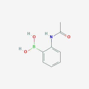 molecular formula C8H10BNO3 B112080 2-乙酰氨基苯硼酸 CAS No. 169760-16-1