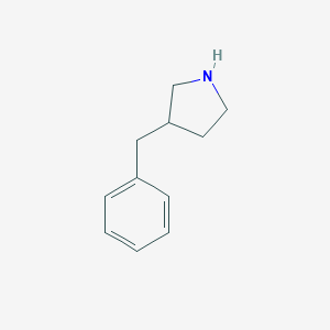 molecular formula C11H15N B112086 3-苄基吡咯烷 CAS No. 170304-83-3