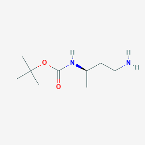 molecular formula C9H20N2O2 B112087 (R)-3-Boc-amino-butylamine CAS No. 170367-69-8