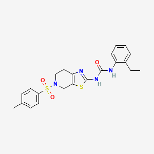 1-(2-Ethylphenyl)-3-[5-(4-methylbenzenesulfonyl)-4H,5H,6H,7H-[1,3]thiazolo[5,4-C]pyridin-2-YL]urea