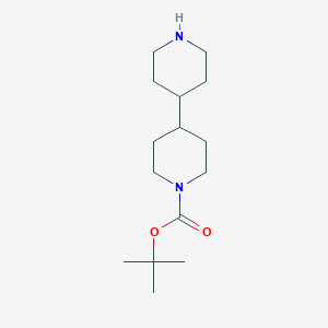 molecular formula C15H28N2O2 B112094 叔丁基[4,4'-联哌啶]-1-羧酸酯 CAS No. 171049-35-7