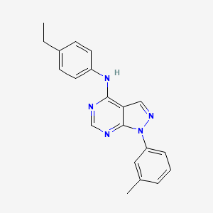 N-(4-ethylphenyl)-1-(3-methylphenyl)-1H-pyrazolo[3,4-d]pyrimidin-4-amine