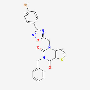 N-(3,4-difluorophenyl)-6,7-dimethoxy-2-(piperidin-1-ylcarbonyl)quinolin-4-amine