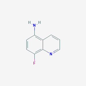 molecular formula C9H7FN2 B112111 8-Fluoroquinolin-5-amine CAS No. 175229-87-5