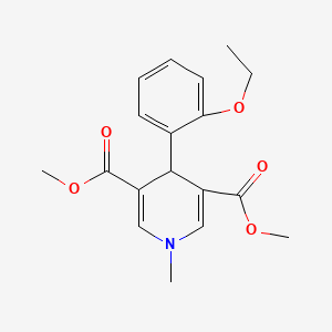 dimethyl 4-(2-ethoxyphenyl)-1-methyl-4H-pyridine-3,5-dicarboxylate