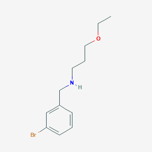 [(3-Bromophenyl)methyl](3-ethoxypropyl)amine