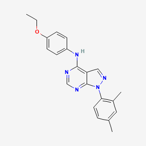 1-(2,4-dimethylphenyl)-N-(4-ethoxyphenyl)pyrazolo[3,4-d]pyrimidin-4-amine