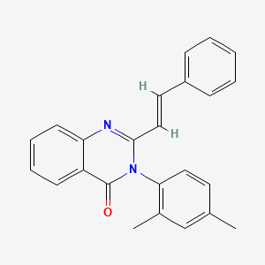 3-(2,4-dimethylphenyl)-2-[(E)-2-phenylethenyl]quinazolin-4(3H)-one