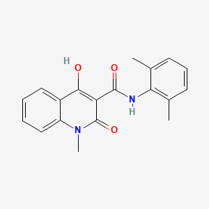 N-(2,6-dimethylphenyl)-2-hydroxy-1-methyl-4-oxo-1,4-dihydroquinoline-3-carboxamide