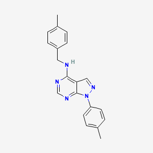 N-(4-methylbenzyl)-1-(p-tolyl)-1H-pyrazolo[3,4-d]pyrimidin-4-amine