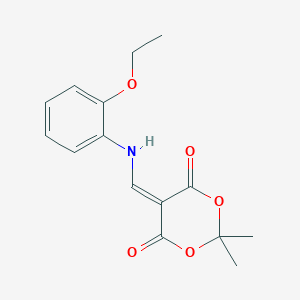 5-{[(2-Ethoxyphenyl)amino]methylidene}-2,2-dimethyl-1,3-dioxane-4,6-dione