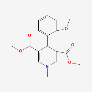 Dimethyl 4-(2-methoxyphenyl)-1-methyl-1,4-dihydropyridine-3,5-dicarboxylate