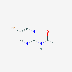 molecular formula C6H6BrN3O B112143 N-(5-溴嘧啶-2-基)乙酰胺 CAS No. 180530-15-8