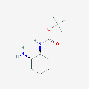 molecular formula C11H22N2O2 B112144 叔丁基((1S,2S)-2-氨基环己基)氨基甲酸酯 CAS No. 180683-64-1