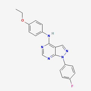 N-(4-ethoxyphenyl)-1-(4-fluorophenyl)-1H-pyrazolo[3,4-d]pyrimidin-4-amine