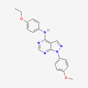 N-(4-ethoxyphenyl)-1-(4-methoxyphenyl)-1H-pyrazolo[3,4-d]pyrimidin-4-amine