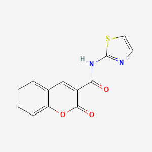 2-oxo-N-(1,3-thiazol-2-yl)-2H-chromene-3-carboxamide