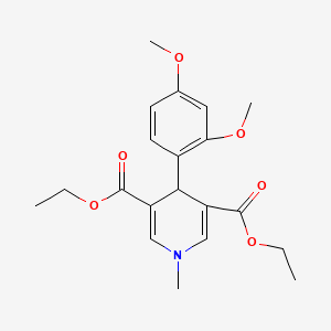 Diethyl 4-(2,4-dimethoxyphenyl)-1-methyl-1,4-dihydropyridine-3,5-dicarboxylate