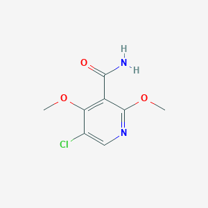 5-Chloro-2,4-dimethoxypyridine-3-carboxamide