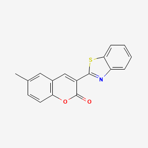 3-(1,3-benzothiazol-2-yl)-6-methyl-2H-chromen-2-one