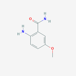molecular formula C8H10N2O2 B112179 2-Amino-5-methoxybenzamide CAS No. 1882-71-9