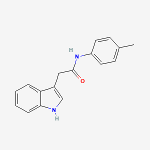 2-(1H-Indol-3-yl)-N-p-tolyl-acetamide