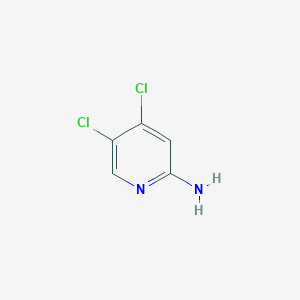 molecular formula C5H4Cl2N2 B112184 4,5-二氯吡啶-2-胺 CAS No. 188577-68-6