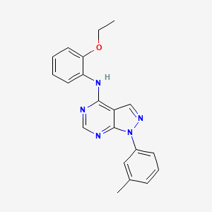 N-(2-ethoxyphenyl)-1-(3-methylphenyl)-1H-pyrazolo[3,4-d]pyrimidin-4-amine