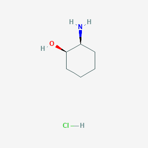 molecular formula C6H14ClNO B112194 (1R,2S)-2-aminocyclohexanol hydrochloride CAS No. 190792-72-4