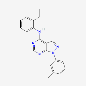 N-(2-ethylphenyl)-1-(3-methylphenyl)-1H-pyrazolo[3,4-d]pyrimidin-4-amine