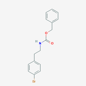 molecular formula C16H16BrNO2 B112195 苄基 4-溴苯乙基氨基甲酸酯 CAS No. 191170-76-0