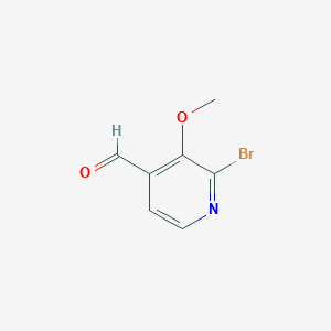 molecular formula C7H6BrNO2 B112197 2-Bromo-3-methoxyisonicotinaldehyde CAS No. 191418-78-7
