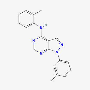 N-(2-methylphenyl)-1-(3-methylphenyl)-1H-pyrazolo[3,4-d]pyrimidin-4-amine