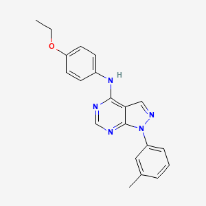 N-(4-ethoxyphenyl)-1-(3-methylphenyl)pyrazolo[3,4-d]pyrimidin-4-amine